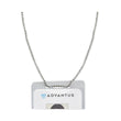 ADVANTUS CORPORATION ID Badge Holder Chain, Metal Ball Chain Fastener, 36" Long, Nickel Plated, 100/Box
