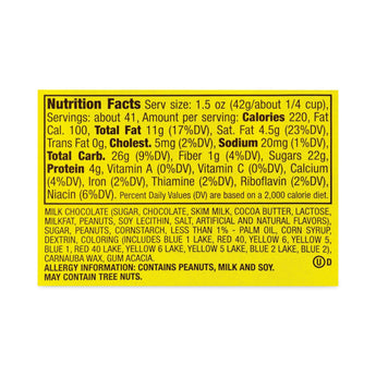 Milk Chocolate Peanut Candies, 62 oz Tub, Ships in 1-3 Business Days