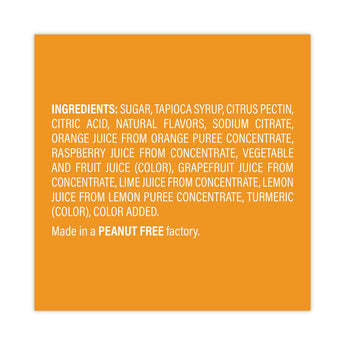 Fruit Gems Chewy Candy Assortment, Assorted Natural Fruit Flavors, 2.12 lb Bag, 90 Count, Ships in 1-3 Business Days