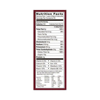 belVita Breakfast Biscuits, Cinnamon Brown Sugar, 1.76 oz Pack, 25 Packs/Carton, Ships in 1-3 Business Days