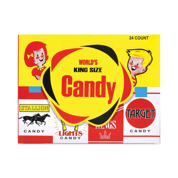 WORLD CONFECTIONS INC Candy Cigarettes, 1.3 oz, 24/Pack, Ships in 1-3 Business Days