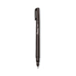 SANFORD Water-Resistant Ink Porous Point Pen, Stick, Fine 0.4 mm, Black Ink, Black Barrel, Dozen