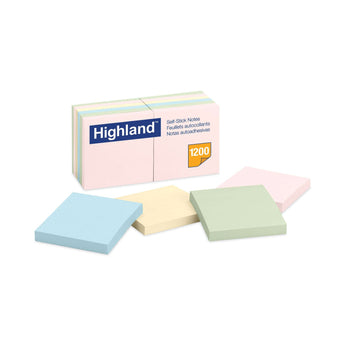Highland™ Self-Stick Notes, 3
