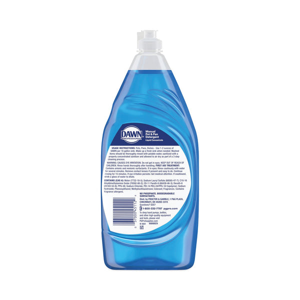 PROCTER & GAMBLE Manual Pot/Pan Dish Detergent, 38 oz Bottle, 8/Carton