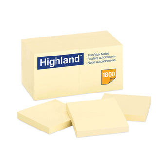 Highland™ Self-Stick Notes, 3