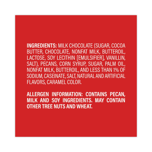 Turtles Original Bite Size Candy, 0.42 oz, 60/Carton, Ships in 1-3 Business Days