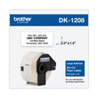 BROTHER INTL. CORP. Die-Cut Address Labels, 1.4" x 3.5", White, 400 Labels/Roll