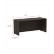 ALERA Alera Valencia Series Credenza Shells, 65w x 23.6d x 29.5h, Espresso