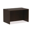 ALERA Alera Valencia Series Straight Front Desk Shell, 47.25" x 29.5" x 29.63", Espresso