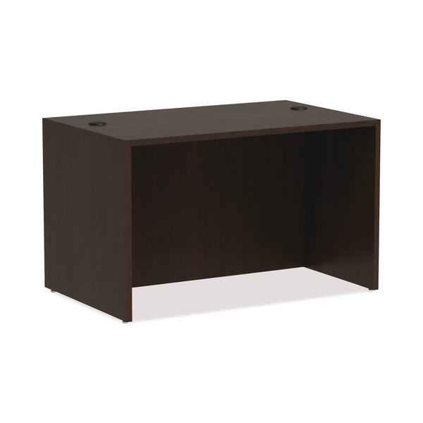 ALERA Alera Valencia Series Straight Front Desk Shell, 47.25" x 29.5" x 29.63", Espresso