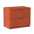 ALERA Alera Valencia Series Lateral File, 2 Legal/Letter-Size File Drawers, Medium Cherry, 34" x 22.75" x 29.5"