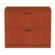 ALERA Alera Valencia Series Lateral File, 2 Legal/Letter-Size File Drawers, Medium Cherry, 34" x 22.75" x 29.5"