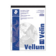 Staedtler® Vellum Tracing Paper, 8.5 x 11, White, 50/Pad