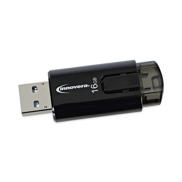 INNOVERA USB 3.0 Flash Drive, 16 GB, 3/Pack