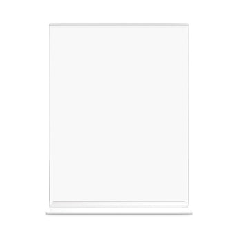 DEFLECTO CORPORATION Classic Image Double-Sided Sign Holder, 8.5 x 11 Insert, Clear