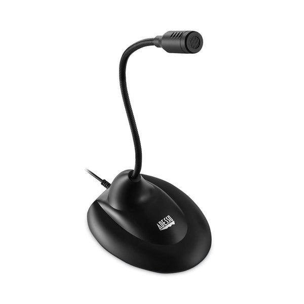 ADESSO INC Xtream M1 Desktop Omnidirectional Gooseneck Microphone, Black