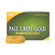 ALLIANCE RUBBER Pale Crepe Gold Rubber Bands, Size 64, 0.04" Gauge, Golden Crepe, 1 lb Box, 490/Box