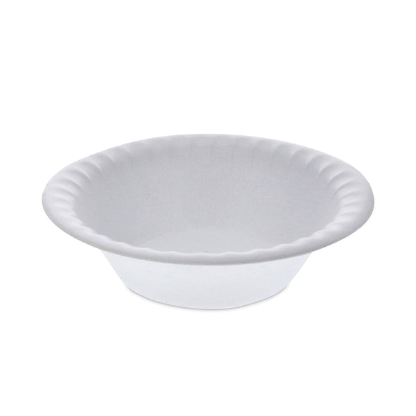 PACTIV EVERGREEN CORPORATION Placesetter Satin Non-Laminated Foam Dinnerware, Bowl, 12 oz, 6" dia, White, 1,000/Carton