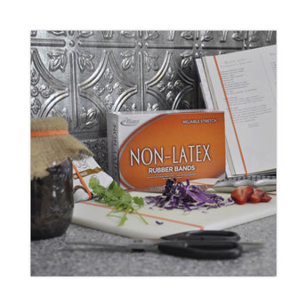 ALLIANCE RUBBER Non-Latex Rubber Bands, Size 117B, 0.04