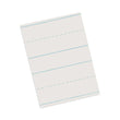 PACON CORPORATION Skip-A-Line Ruled Newsprint Paper, 3/4" Two-Sided Long Rule, 8.5 x 11, 500/Ream