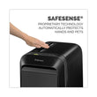 FELLOWES MFG. CO. Powershred LX220 Micro-Cut Shredder, 20 Manual Sheet Capacity, Black