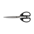 TRU RED™ Stainless Steel Scissors, 7" Long, 2.64" Cut Length, Assorted Straight Handles, 2/Pack