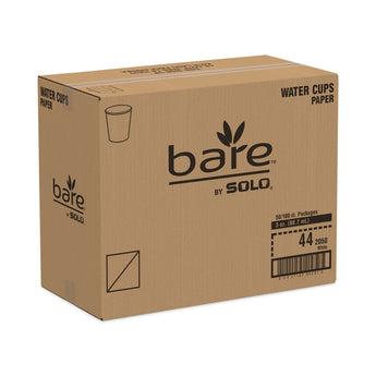 SOLO® White Paper Water Cups, 3 oz, 100/Pack