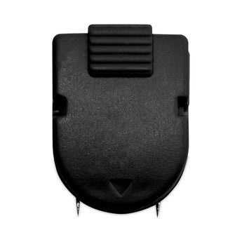 ADVANTUS CORPORATION Wall Clips for Fabric Panels, 40 Sheet Capacity, Black, 20/Box