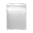 ADVANTUS CORPORATION PVC-Free Badge Holders, Vertical, Clear 3.5" x 5.13" Holder, 3.13" x 4.5" Insert, 50/Pack