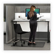 DEFLECTO CORPORATION Ergonomic Sit Stand Mat, 60 x 46, Black