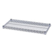 ALERA Industrial Wire Shelving Extra Wire Shelves, 36w x 18d, Silver, 2 Shelves/Carton