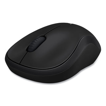 LOGITECH, INC. M185 Wireless Mouse, 2.4 GHz Frequency/30 ft Wireless Range, Left/Right Hand Use, Black