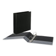 UNIVERSAL OFFICE PRODUCTS Slant D-Ring View Binder, 3 Rings, 2" Capacity, 11 x 8.5, Black, 6/Carton