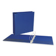 UNIVERSAL OFFICE PRODUCTS Slant D-Ring View Binder, 3 Rings, 2" Capacity, 11 x 8.5, Navy Blue