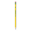 Ticonderoga® Pre-Sharpened Pencil, HB (#2), Black Lead, Yellow Barrel, Dozen