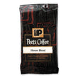 PEETS Coffee Portion Packs, House Blend, 2.5 oz Frack Pack, 18/Box
