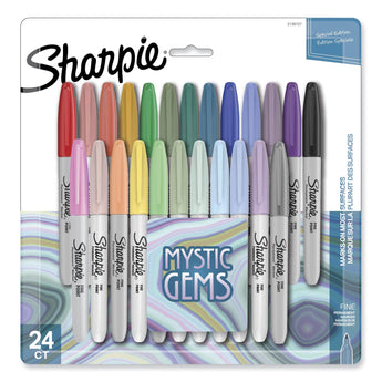 SANFORD Mystic Gems Markers, Fine Bullet Tip, Assorted, 24/Pack