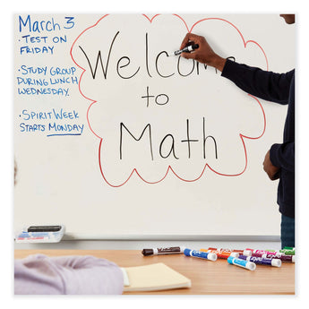 SANFORD Low Odor Dry Erase Vibrant Color Markers, Broad Chisel Tip, Assorted Colors, 16/Set