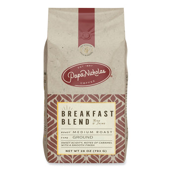 PAPANICHOLAS COFFEE Premium Coffee, Whole Bean, Breakfast Blend