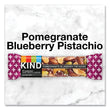 KIND LLC Plus Nutrition Boost Bar, Pom. Blueberry Pistachio/Antioxidants, 1.4 oz, 12/Box