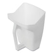 RUBBERMAID COMMERCIAL PROD. Bouncer Bar/Utility Scoop, 64oz, White