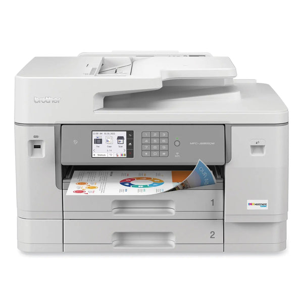 MFC-J6955DW INKvestment Tank All-in-One Color Inkjet Printer, Copy/Fax/Print/Scan Flipcost Flipcost