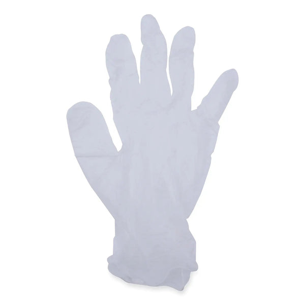 BOARDWALK General Purpose Vinyl Gloves, Powder/Latex-Free, 2.6 mil, Medium, Clear, 100/Box