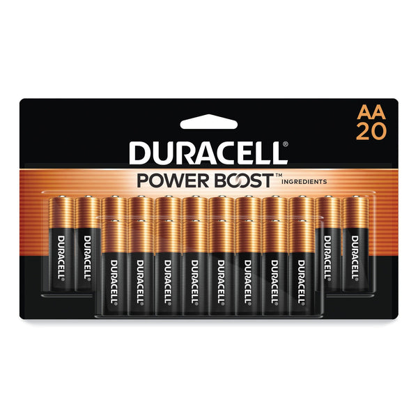 DURACELL PRODUCTS COMPANY Power Boost CopperTop Alkaline AA Batteries, 20/Pack