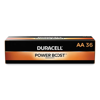 DURACELL PRODUCTS COMPANY Power Boost CopperTop Alkaline AA Batteries, 36/Pack