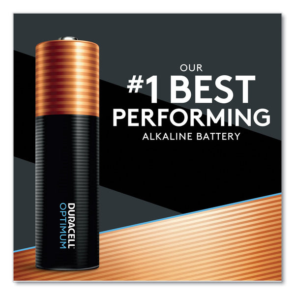 DURACELL PRODUCTS COMPANY Optimum Alkaline AAA Batteries, 12/Pack