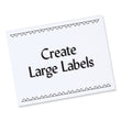 Labels, Laser Printers, 8.5 x 11, White, 100/Box Flipcost Flipcost