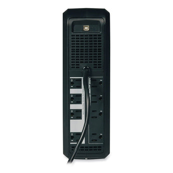 TRIPPLITE OmniSmart LCD Line-Interactive UPS Tower, 8 Outlets, 900 VA, 870 J