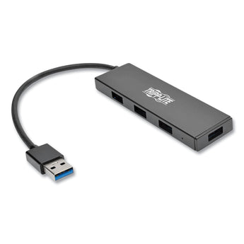 TRIPPLITE Ultra-Slim Portable USB 3.0 SuperSpeed Hub, 4 Ports, Black