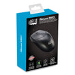ADESSO INC iMouse M60 Antimicrobial Wireless Mouse, 2.4 GHz Frequency/30 ft Wireless Range, Left/Right Hand Use, Black